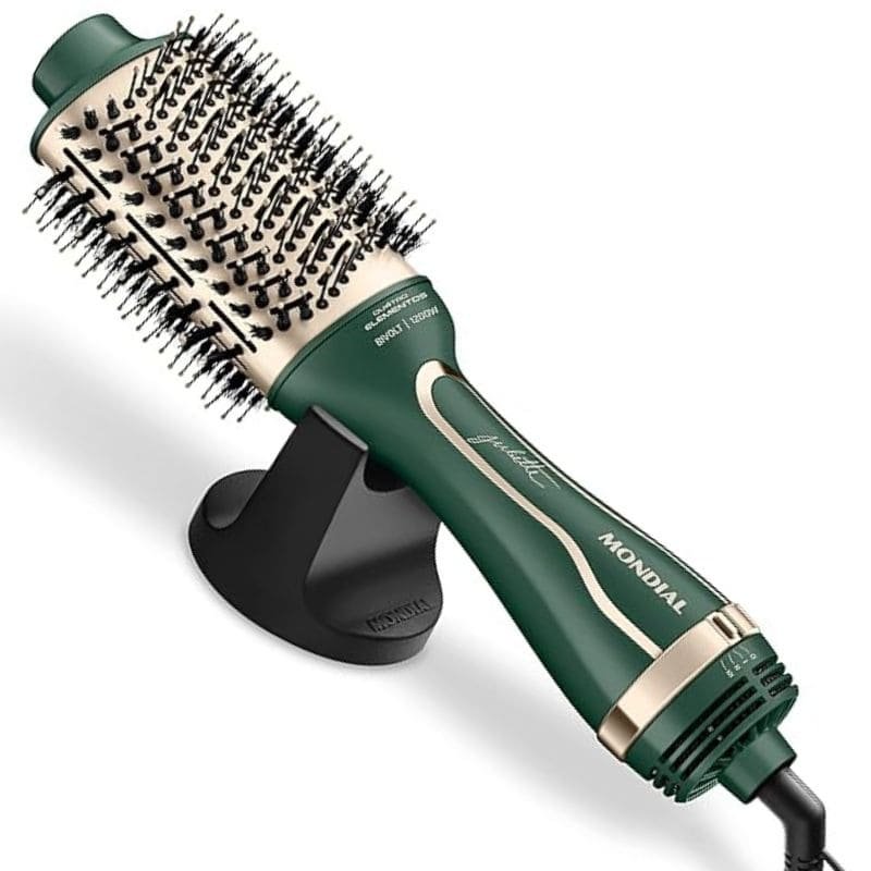 MONDIAL Escova Secadora, Verde, 1200W, Bivolt - ES-JU-02
