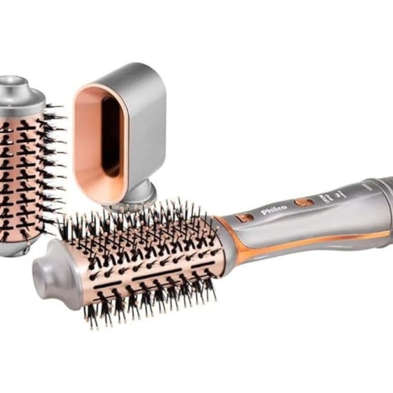 Escova Secadora CasaPhilco PES19SG 3 Acessórios 1300W